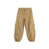 Koton Normal Bel Cep Detaylı Jogger Pantolon, Kız Çocuk, Haki, 5/6 Yaş