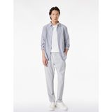 Koton Normal Bel Cepli Düğmeli Slim Fit Non Iron Esnek Kumaş Pantolon - Gri - 38