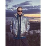 Koton Oversize Outdoor Mont Dik Yaka Cepli Fermuarlı - Mavi - 36
