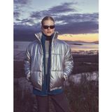 Koton Oversize Outdoor Mont Dik Yaka Cepli Fermuarlı - Mavi - 42