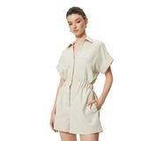 Koton Oversize Şort Tulum Gipeli Cep Detaylı Kısa Kollu