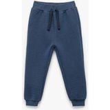Koton Pamuklu Beli Bağcıklı Basic Jogger Mavi Erkek Bebek Eşofman Altı 6WMB40016TK - 18 - 24 Ay - Açık Mavi