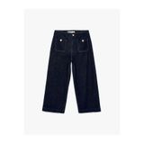 Koton Pamuklu Cepli Normal Bel Culotte Pantolon - Culotte Jeans