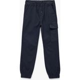 Koton Pamuklu Gabardin Kargo Pantolon Beli Bağcıklı Erkek Çocuk Regular Fit Orta Kalınlık - Lacivert - 4 - 5 Yaş