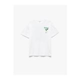 Koton Pamuklu Kısa Kollu Beyaz Kadın T-shirt 5sak50126ek