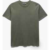 Koton Pamuklu Kısa Kollu Bisiklet Yaka Basic Erkek Slim Fit Tişört - Yeşil