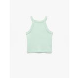 Koton Pamuklu Kolsuz Halter Yaka Slim Fit Crop Atlet
