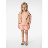 Koton Pamuklu Uzun Kollu Bisiklet Yaka Sweatshirt ve Şort Takım - 2'li Set - Pembe - 12 - 18 Ay