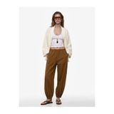 Koton Pamuklu Uzun Kollu Floral Dokulu Oversize Kimono Ceket