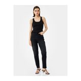 Koton Pamuklu Yüksek Bel Düğmeli Slim Fit Mom Jean Pantolon - Mom Jeans