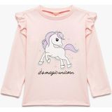 Koton Pembe Kız Bebek Sweatshirt 6WMG10119AK - Açık Pembe - 18 - 24 Ay