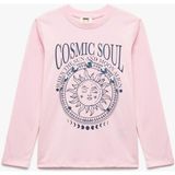 Koton Pembe Kız Çocuk Sweatshirt 6WKG10155AK - 7 - 8 Yaş - Açık Pembe