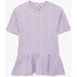 Koton Peplum Lila Kadın Bluz 6SAK70020UK - Açık Lila
