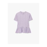 Koton Peplum Lila Kadın Bluz 6SAK70020UK