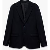 Koton Pike Kumaş Uzun Kollu Kapaklı Cep Detaylı Düğmeli Slim Fit Mono Yaka Blazer Ceket - Lacivert - 46