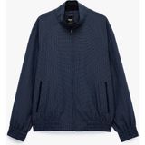 Koton Reglan Kollu Cepli Dik Yaka Ekoseli Fermuarlı Mevsimlik Ceket - XL - Lacivert