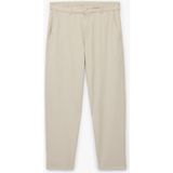 Koton Regular Fit Düğmeli Cepli Viskon Karışımlı Kumaş Pantolon - Ekru - 44