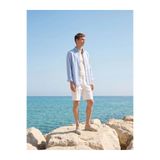 Koton Regular Fit Pamuklu Poplin Mavi Erkek Gömlek 6SAM60041IW