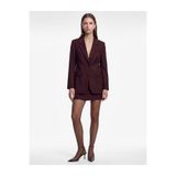 Koton Regular Fit Uzun Kollu Cep Detaylı Düğmeli Viskon Karışımlı Blazer Ceket