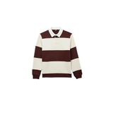 Koton Renk Bloklu Polo Yaka Bordo Erkek Sweatshirt, L Beden