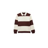 Koton Renk Bloklu Polo Yaka Bordo Erkek Sweatshirt, M Beden