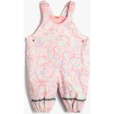 Koton Salopet Kayak Tulumu Dolgulu Fermuarlı Peluş Astarlı - Pembe - 6 - 9 Ay