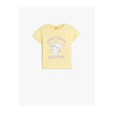 Koton Sarı Kız Bebek T-shirt 5smg10024ak