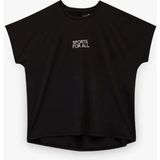 Koton Siyah Kadın Baskılı T-Shirt 6SAK10106NK - XS
