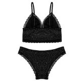 KOTON SİYAH PUANLI BRALET TAKIM DS200583BRT