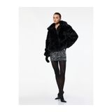 Koton Slim Fit A Kesim Pullu Payetli Mini Etek