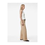 Koton Slim Fit Bisiklet Yaka Peplum Kesim Kolsuz Bluz