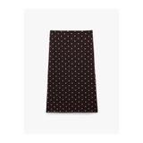 Koton Slim Fit Puantiyeli Midi Tül Etek