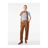 Koton Slim Fit Süet Görünümlü Kemer Detaylı Pantolon