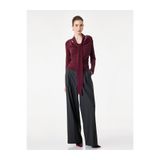 Koton Slim Fit Uzun Kollu Şallı Drapeli Degaje Yaka Bluz