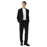 Koton Slim Fit Viskon Karışımlı Cepli Pike Kumaş Mono Yaka Düğmeli Blazer Ceket