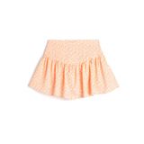 Koton Şort Etek Çiçekli Beli Lastikli Fırfırlı, Kız Çocuk, Pembe Desenli (2D5), 11/12 Yaş
