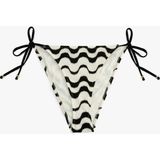 Koton Su Yolu Desenli Parıltılı Yanları Ipli Bikini Altı - 38