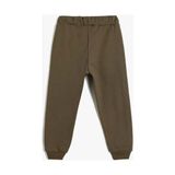 Koton SWEAT BOTTOMS Erkek Çocuk için Pamuklu Malzeme ile Rahat ve Şık Sezonluk Ürün - 5 - 6 Yaş - Haki