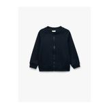 Koton Uzun Kollu Bisiklet Yaka Cepli Basic Fermuarlı Okul Sweatshirt