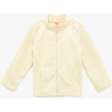 Koton Uzun Kollu Cepli Dik Yaka Fermuarlı Bej Erkek Bebek Sweatshirt 6WMB10205TK - 24 - 36 Ay