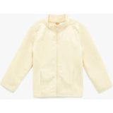 Koton Uzun Kollu Cepli Dik Yaka Fermuarlı Bej Erkek Bebek Sweatshirt 6WMB10205TK - 4 - 5 Yaş