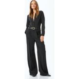 Koton Uzun Kollu Slim Fit Klasik Poplin Gömlek - Siyah - 34