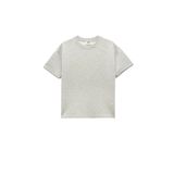 Koton Viskon Karışımlı Bisiklet Yaka Basic Kısa Kollu Oversize Sweatshirt