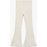 Koton Viskon Karışımlı Kaşkorse Slim Fit Ispanyol Paça Bej Kız Çocuk Pantolon 6WKG40038AK - 11 - 12 Yaş