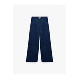 Koton Wide Leg Bianca Lacivert Kadın Jean Kot Pantolon