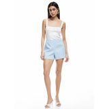 Koton X Sibil Çetinkaya Mavi Kadın Regular Fit Şort 5SAK40457PW