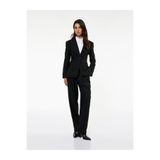 Koton X Sibil Çetinkaya - Slim Fit Cepli Uzun Kollu Blazer Ceket