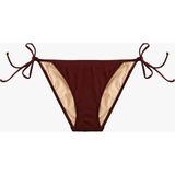 Koton Yanları Bağlamalı Ipli Bikini Altı - 38 - Kahve
