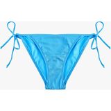 Koton Yanları Bağlamalı Ipli Bikini Altı - 40 - Mavi