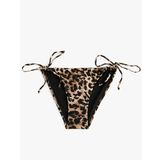 Koton Yanları Ipli Leopar Desenli Bikini Altı